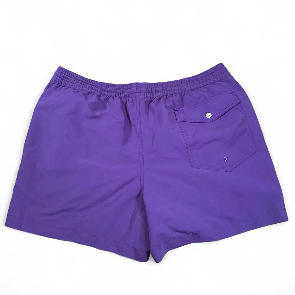 Ralph Lauren Purple Label Men’s Purple Amalfi‎ Swim Trunks Size 34”